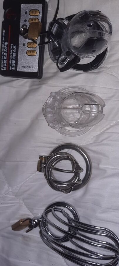 My chastity devices.