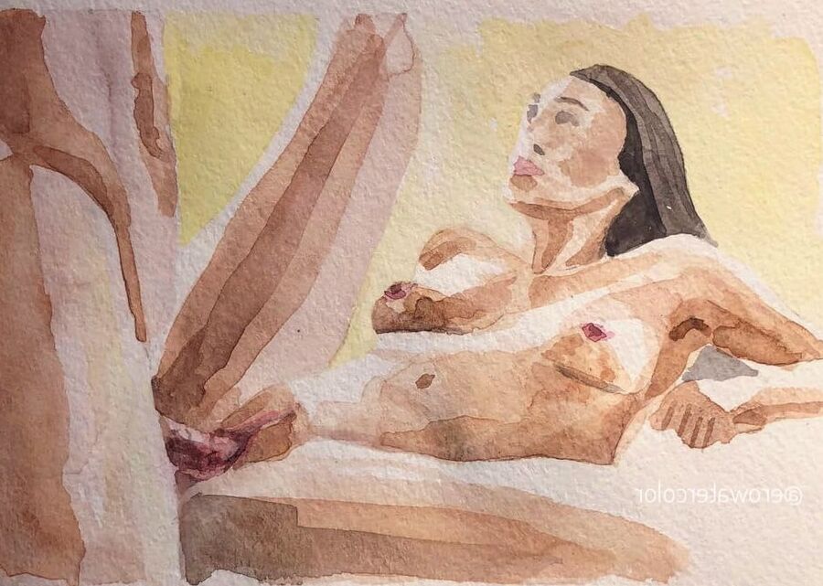 Watercolor pornography