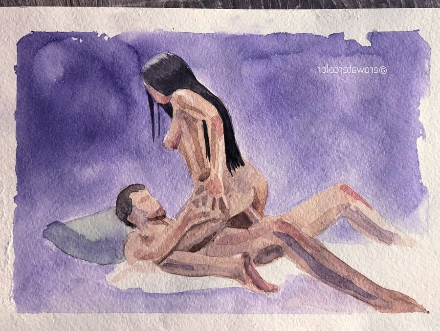 Watercolor pornography