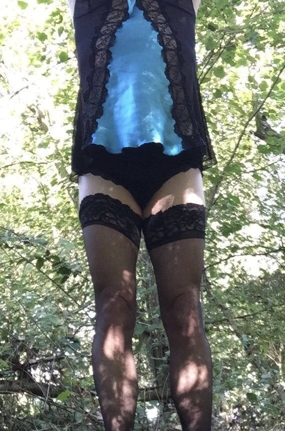 Crossdress Outdoor Fun