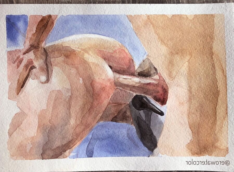 Watercolor pornography