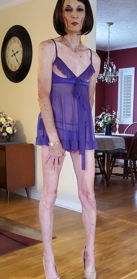 New purple nitie