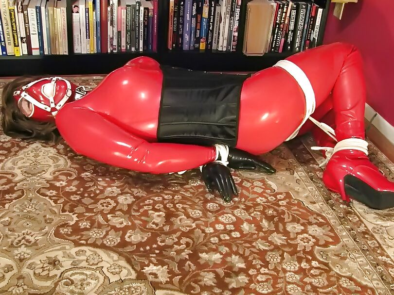 Red Rubber Doll