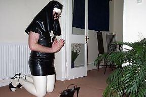 Sissy Rubber Nun