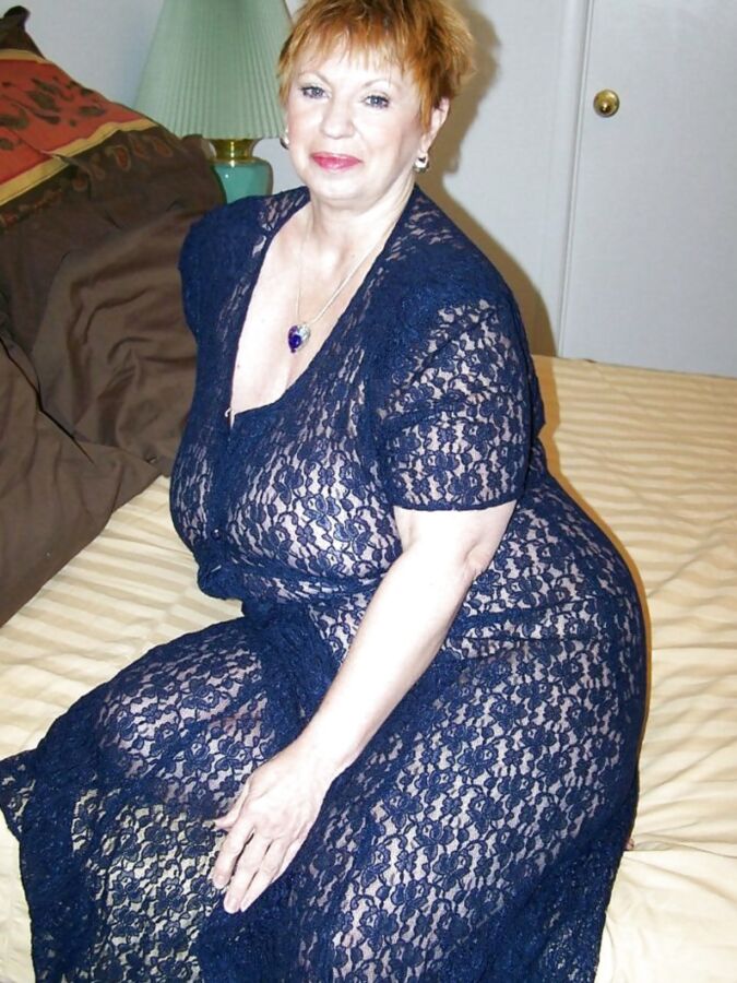 year old granny Abby from OlderWomanFun