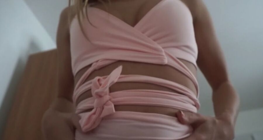 Webcam beauty flirting in sexy outfits. Close up.
