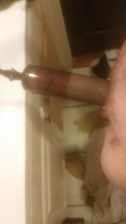 Cock pumping and dick stretching