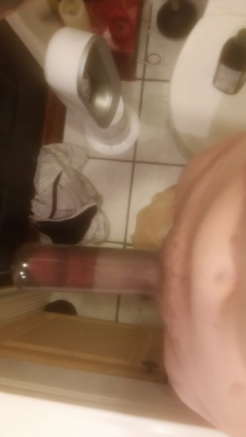 Cock pumping and dick stretching