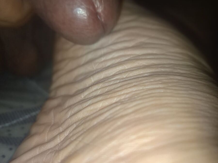 My Feet soles and cock