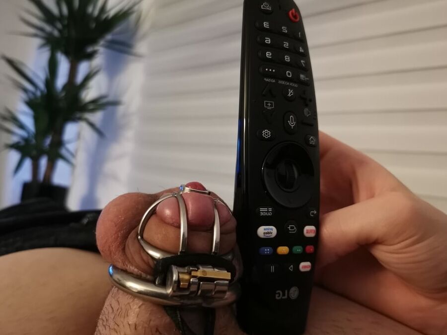 My tiniest chastity cage
