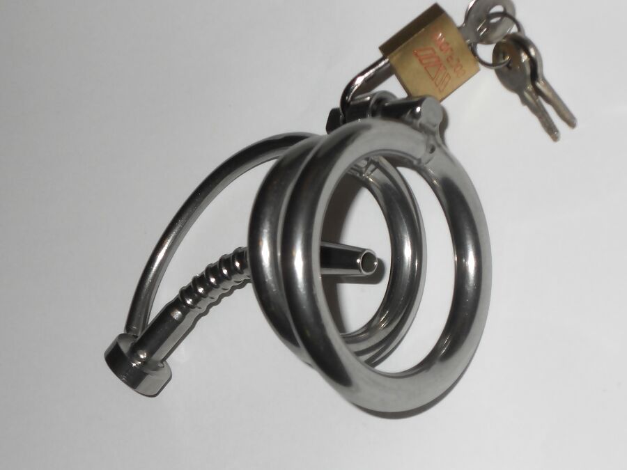 My tiniest chastity cage