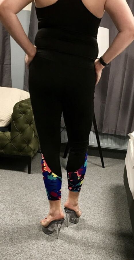 Sports wear and Heels