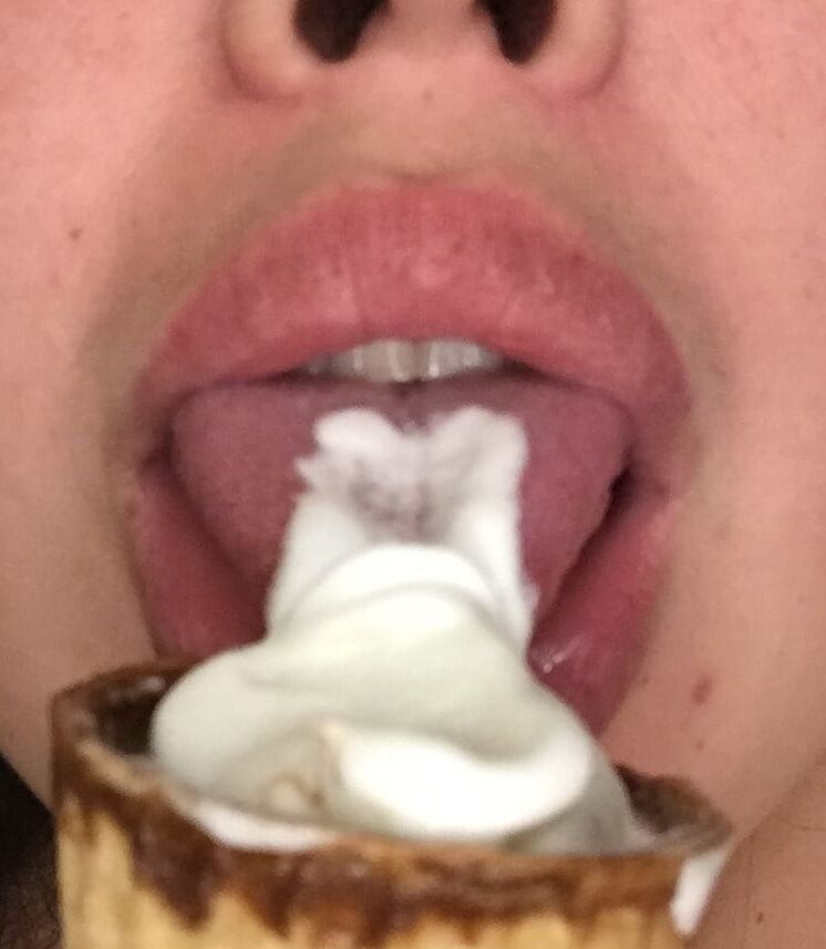 Putting stuff in my mouth