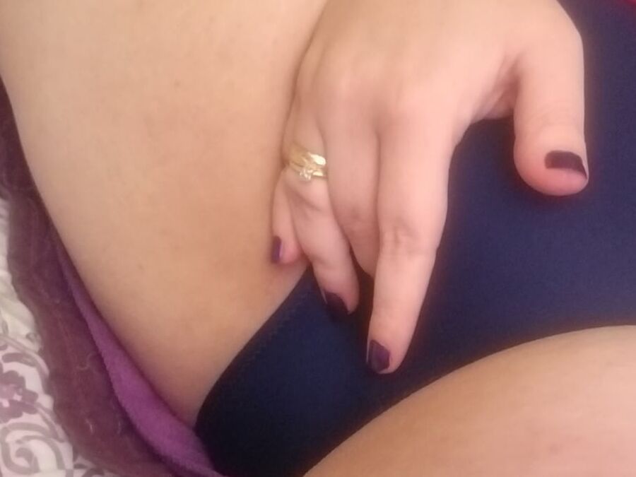 Playtime while hubby is at work after his teasing me all day