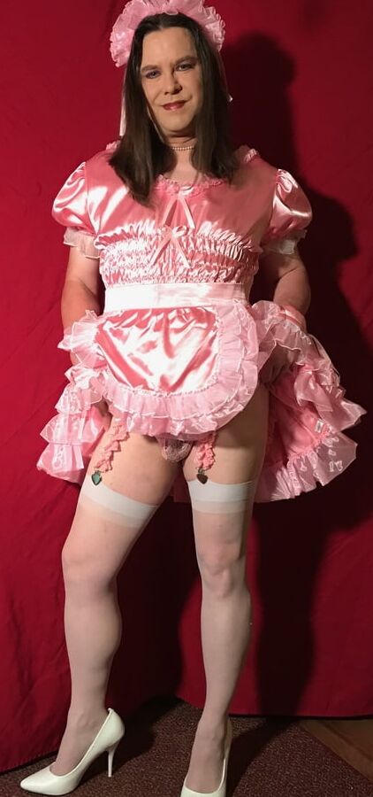 Joanie - Pink Sissy Maid