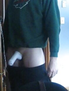 Wearing a Sock on my Cock
