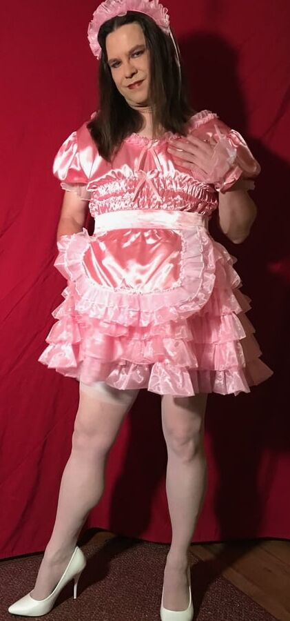 Joanie - Pink Sissy Maid