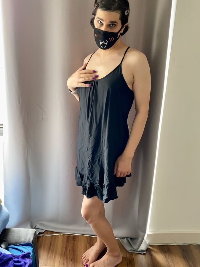 Black Beach Dress