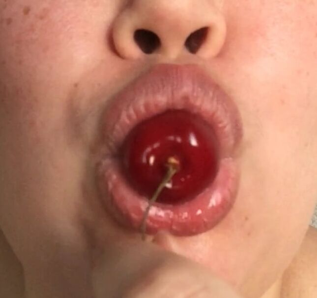 Putting stuff in my mouth