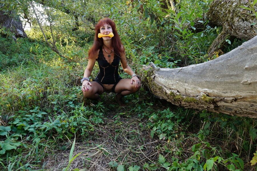 Domina With Bone