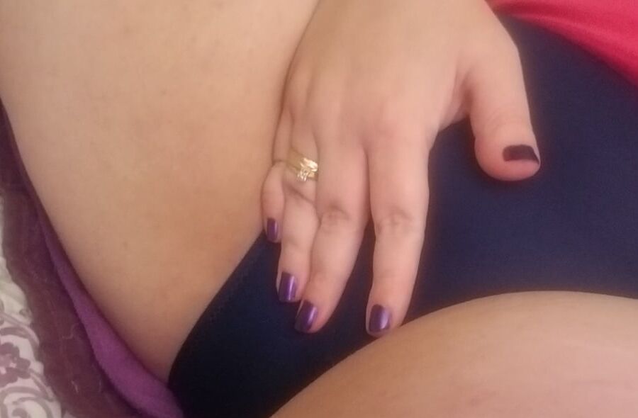 Playtime while hubby is at work after his teasing me all day
