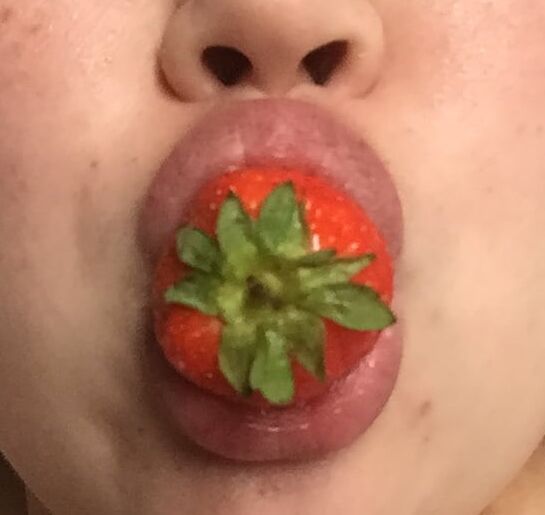 Putting stuff in my mouth