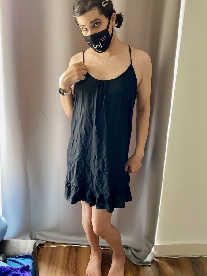 Black Beach Dress