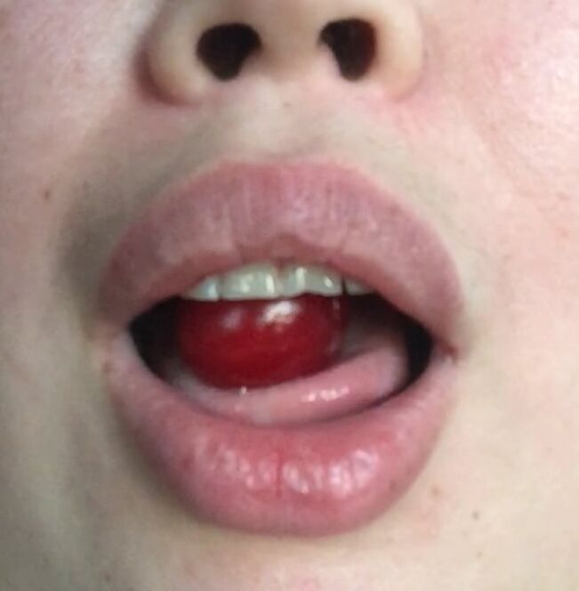 Putting stuff in my mouth