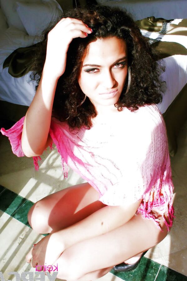 Keira Verga in pink