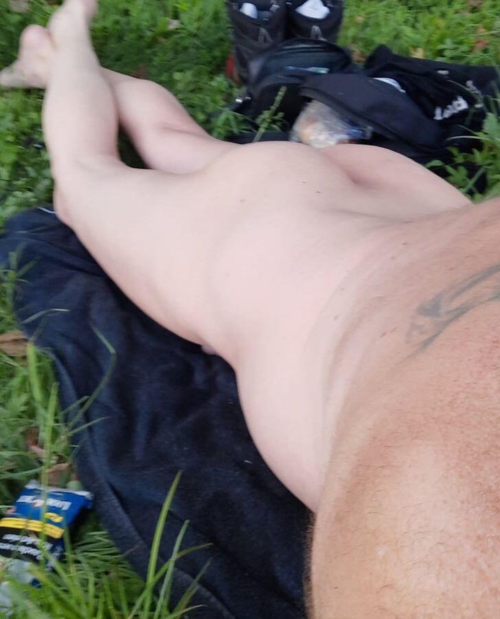 At the nude beach again.