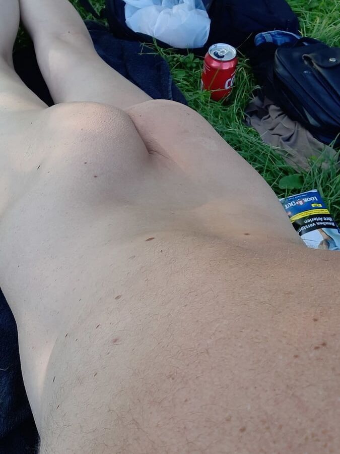 At the nude beach again.