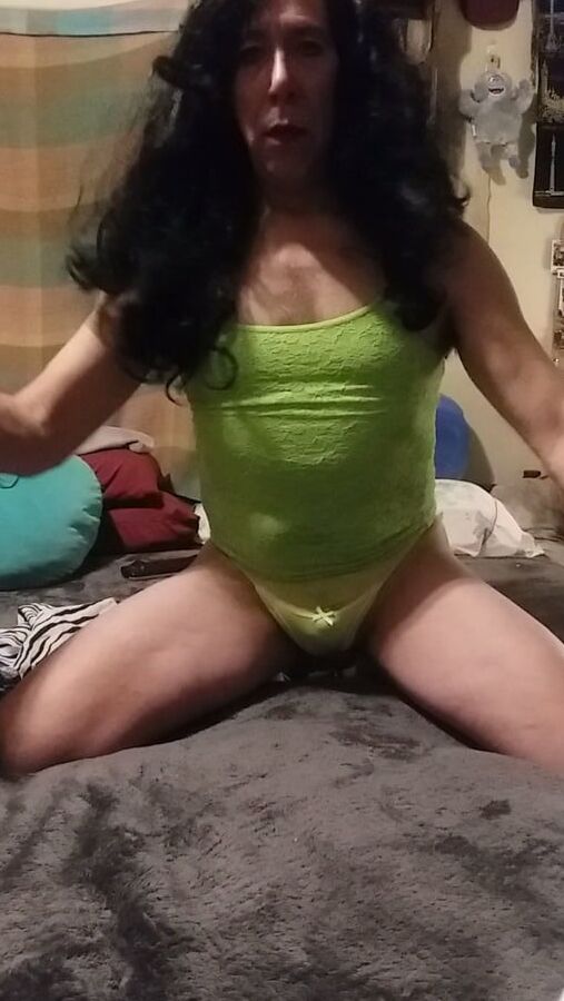 My green panties