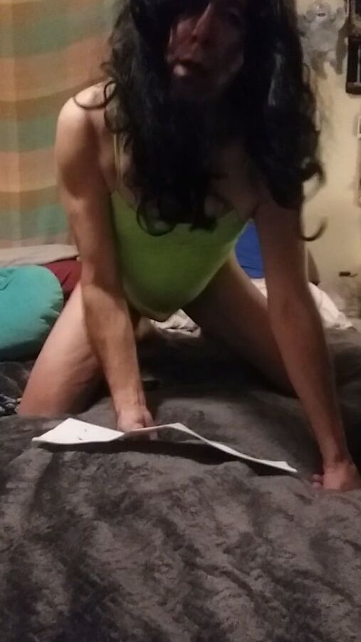My green panties