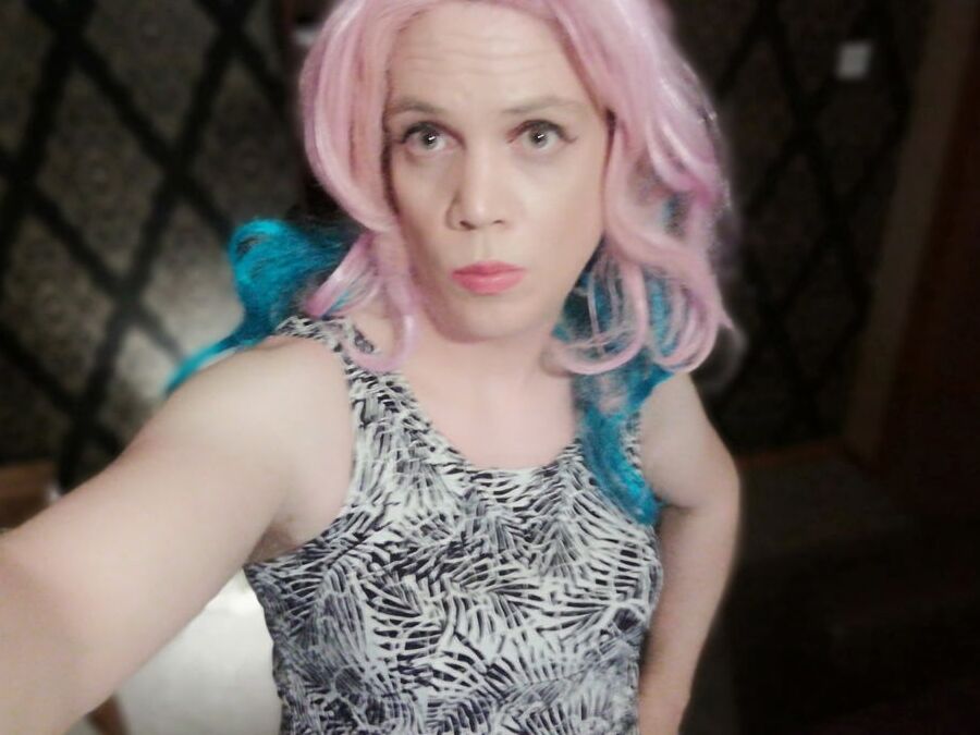 Me in sexy dress X