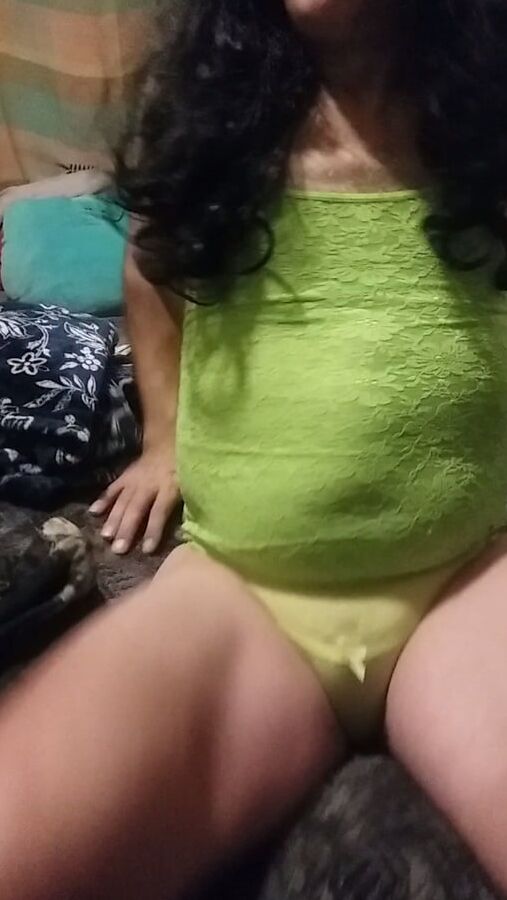 My green panties