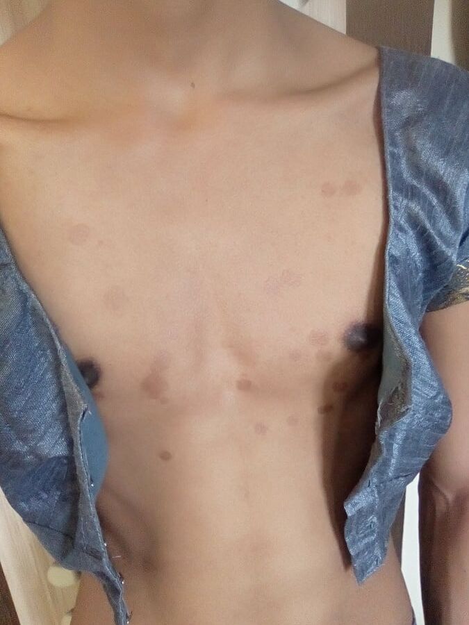 Sexy sissy in blouse