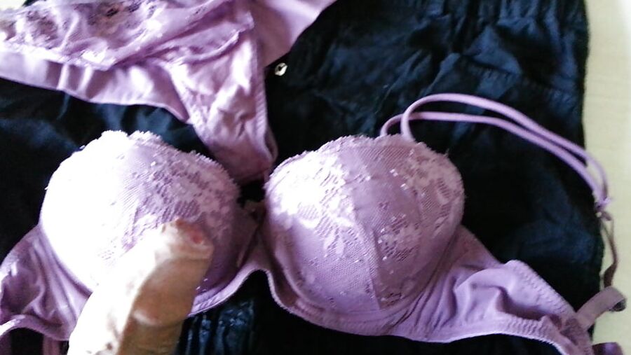 Miniskirt panty and bra