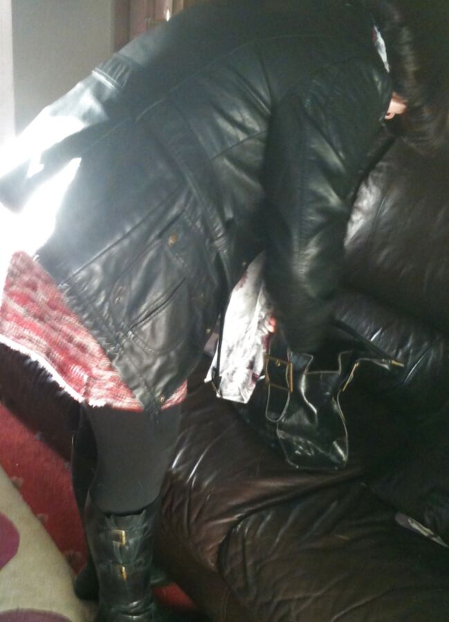 leather jacket tryout