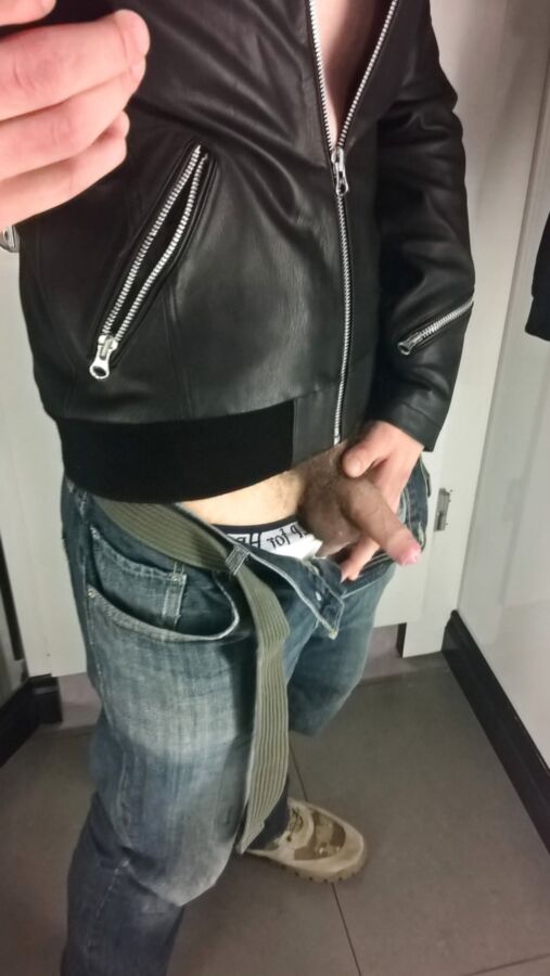 leather jacket tryout