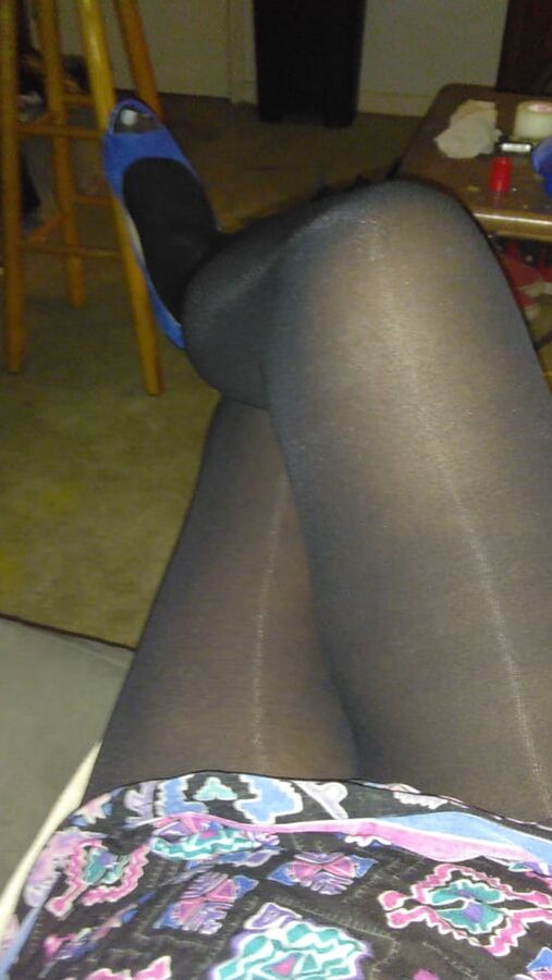 Nylons and heels