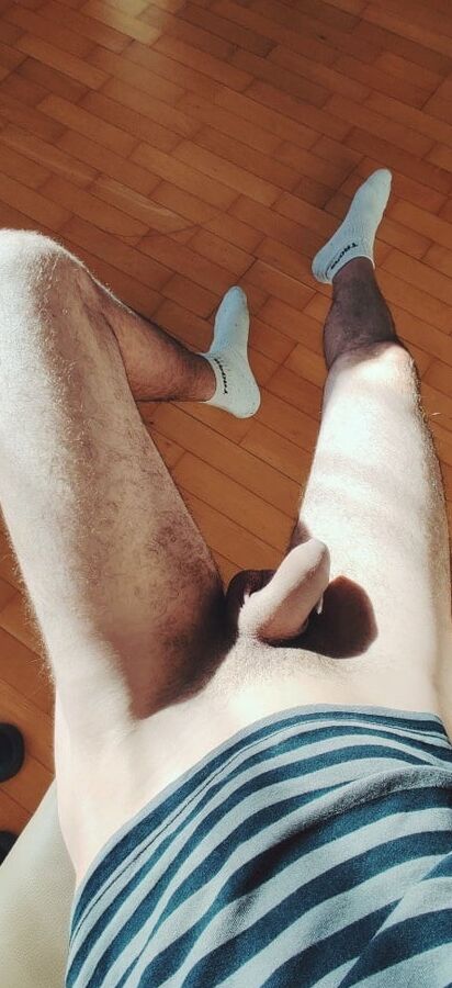 Hairy legs twink