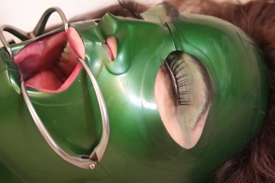 Rubber Shemale Sex Slave