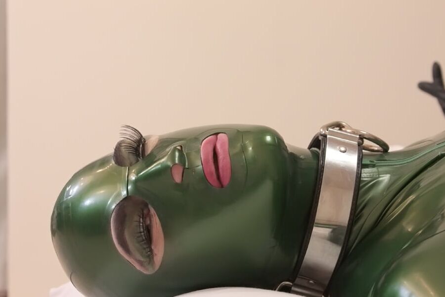 Rubber Shemale Sex Slave