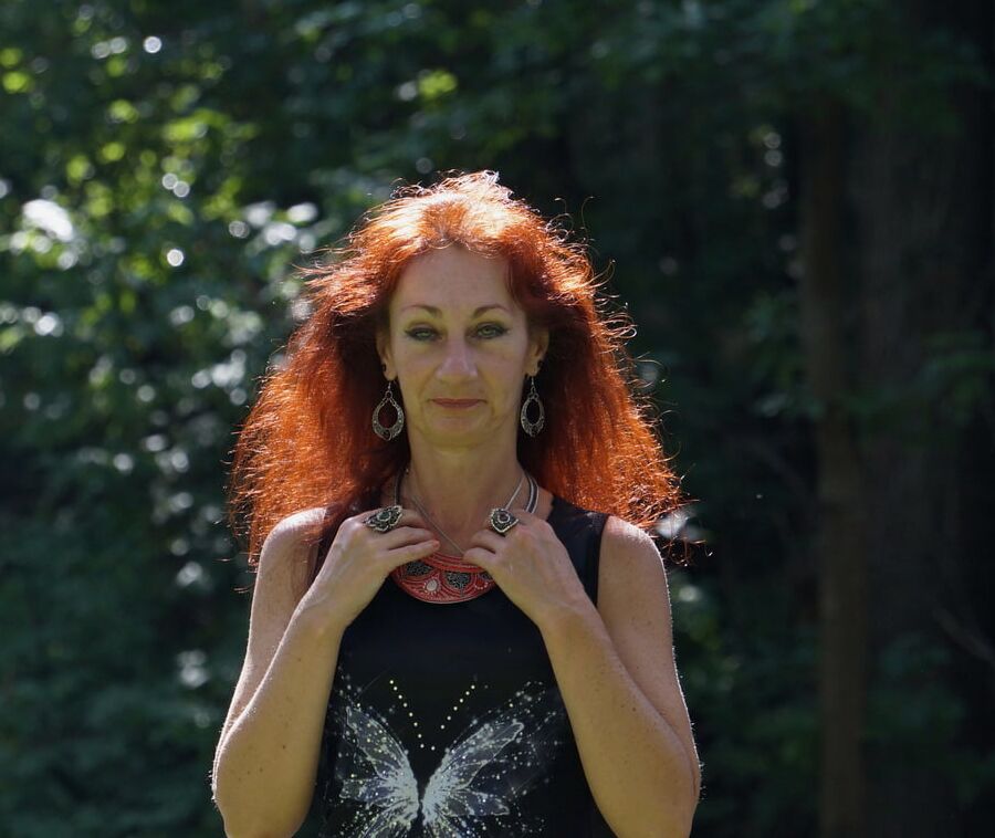 Flaming hair