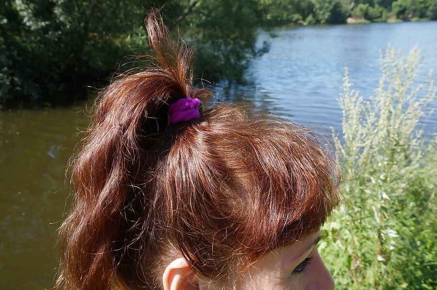 Swimmind in Moscow&;s pond