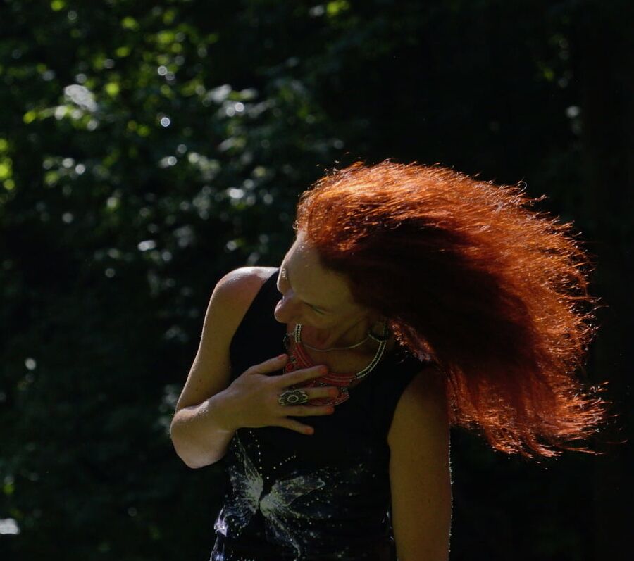 Flaming hair