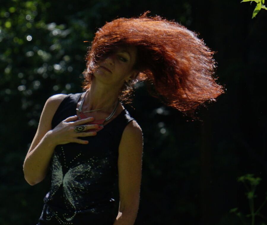 Flaming hair