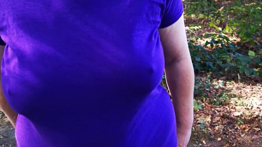 Tit Training on hiking way