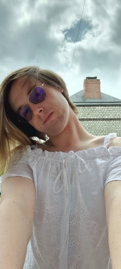 white outfit