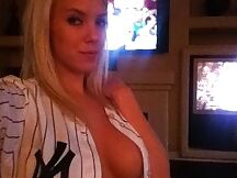 Baseball fan Bunny at ThePainFiles.com
